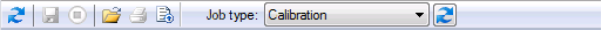 Jobs control toolbar